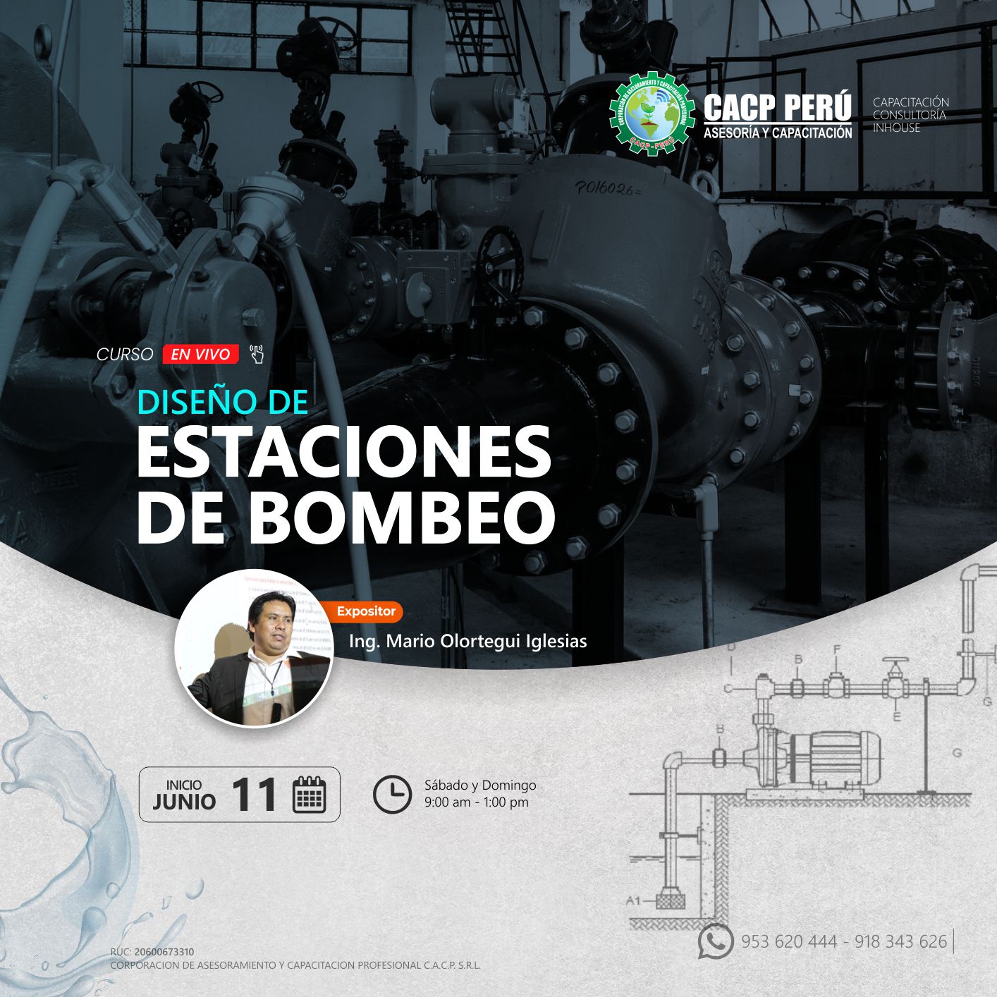 CACP Perú Curso Diseño De Estaciones De Bombeo 2022 1