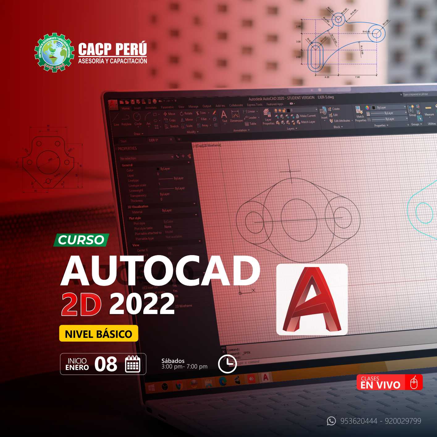 Cacp Perú Curso Autocad 2d 2022 Nivel Básico 2022 1 7338