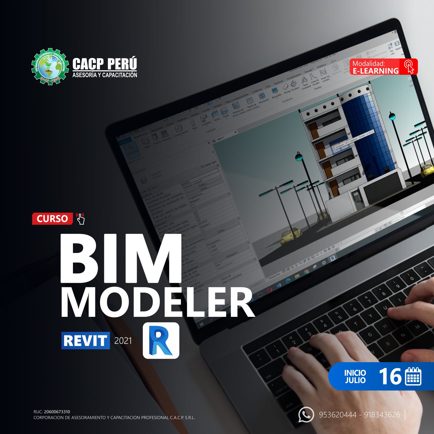 Cacp Perú Curso Bim Modeler 2022 2 E Learning 3109