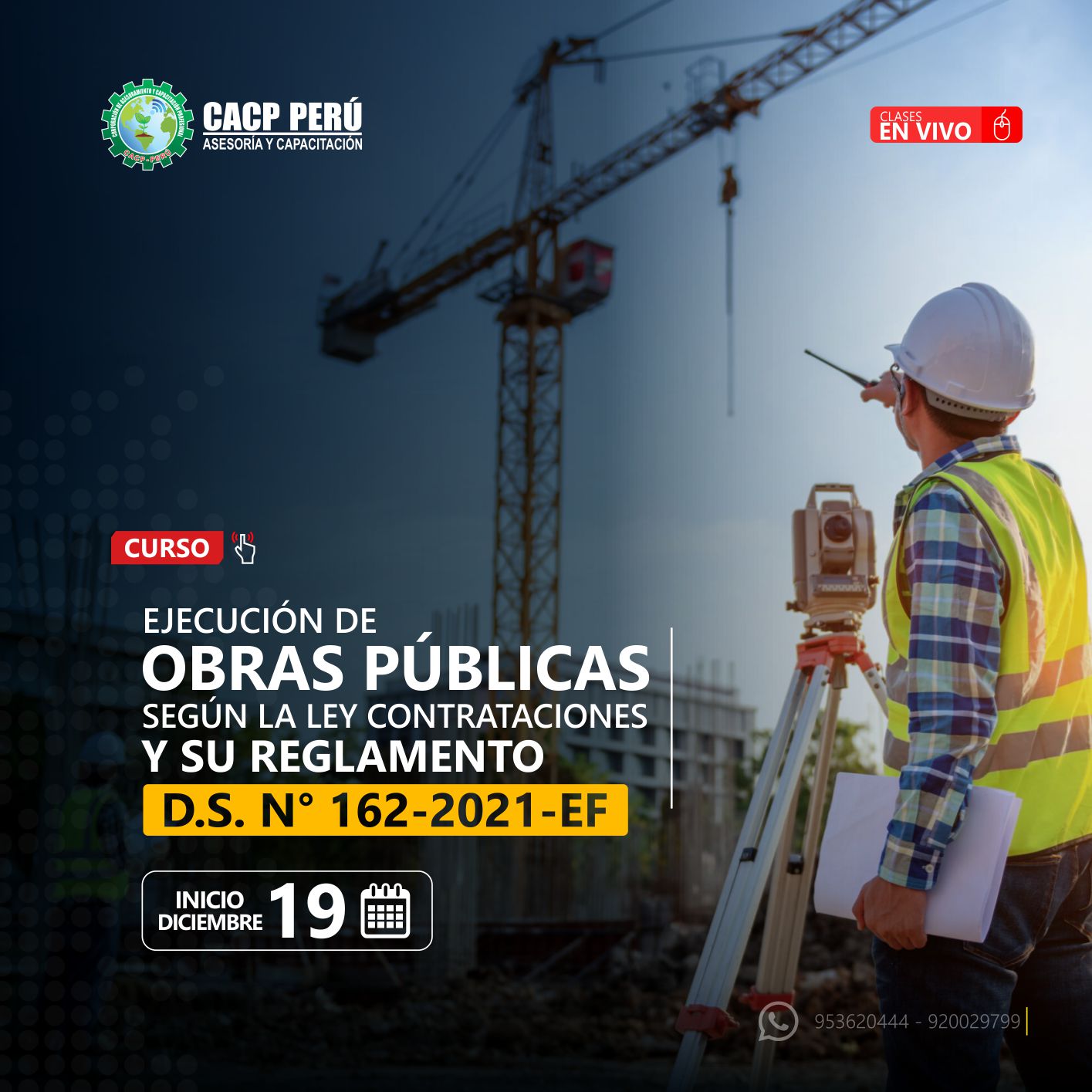 CACP Perú | Curso: Ejecución De Obras Públicas Según La Ley De ...