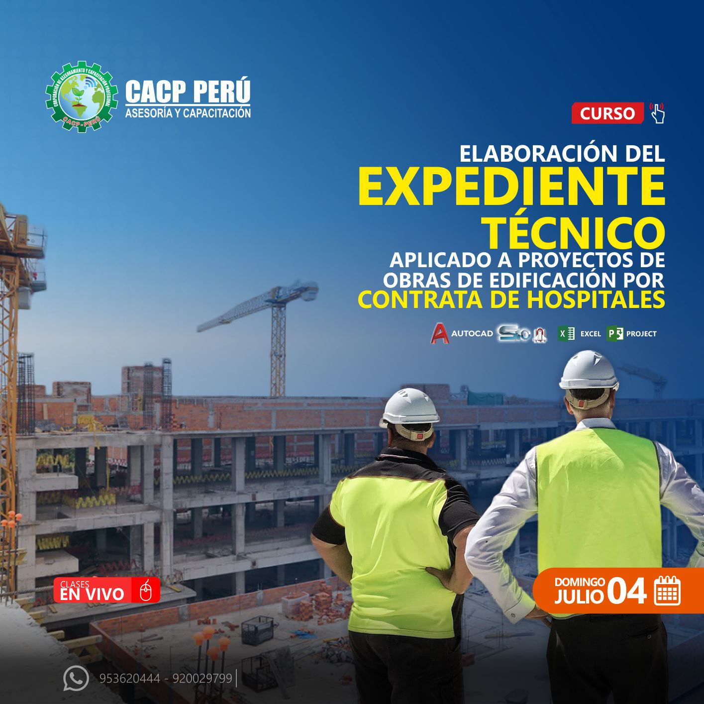 Cacp Perú Curso Elaboración Del Expediente Técnico Aplicado A Proyectos De Obras De 3728