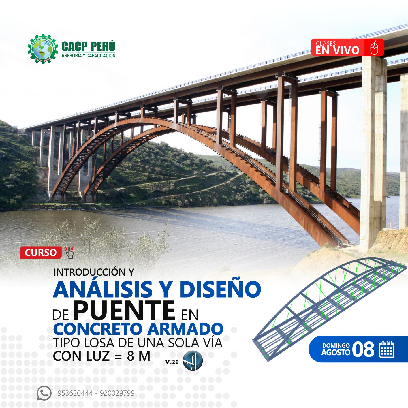 CACP Perú Curso Introducción Y Análisis Y Diseño De Puente En