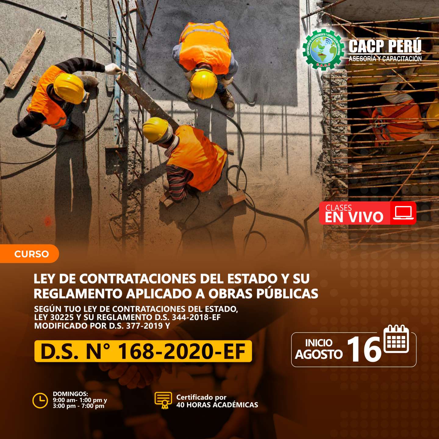 CACP Perú | Curso: Ley De Contrataciones Del Estado Y Su Reglamento ...