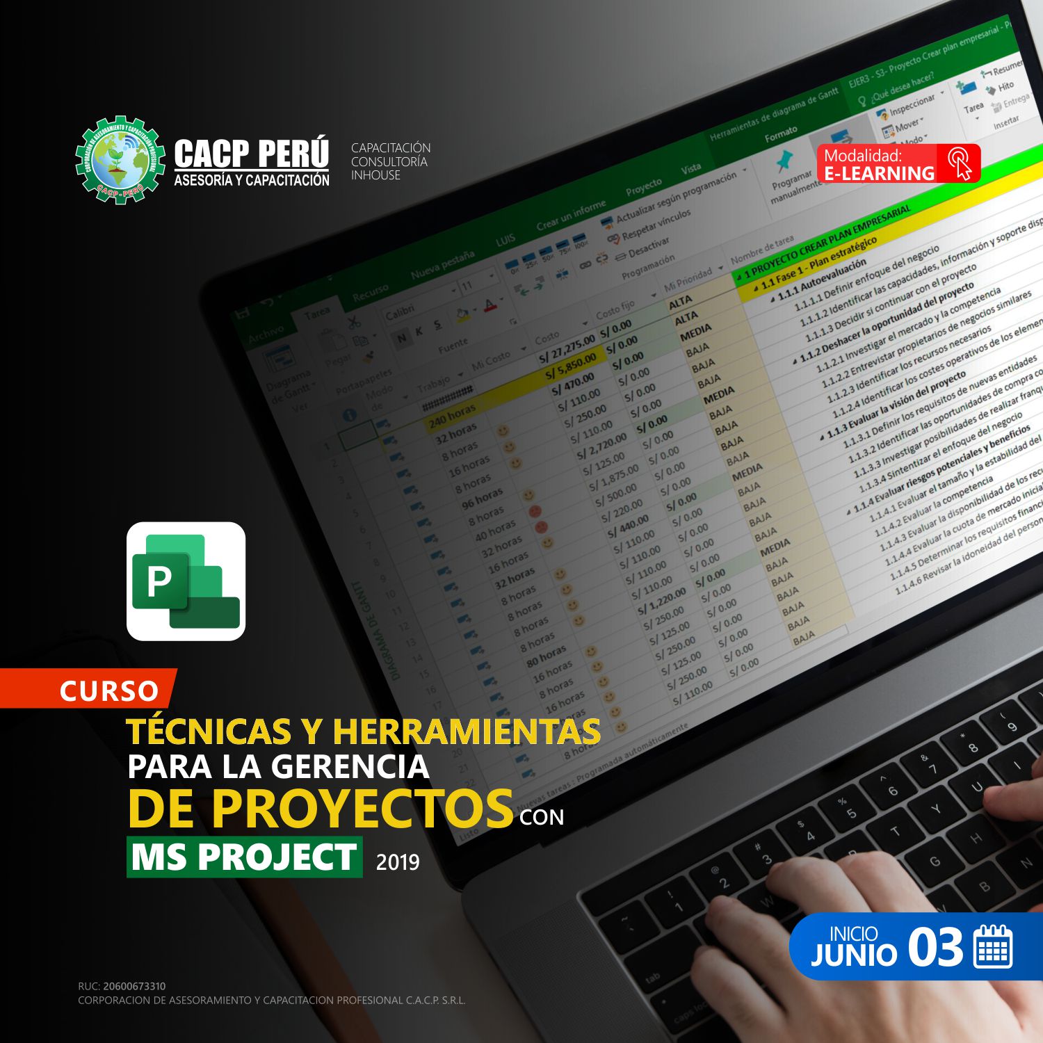 Gestión De Proyectos Con Ms Project Pdf