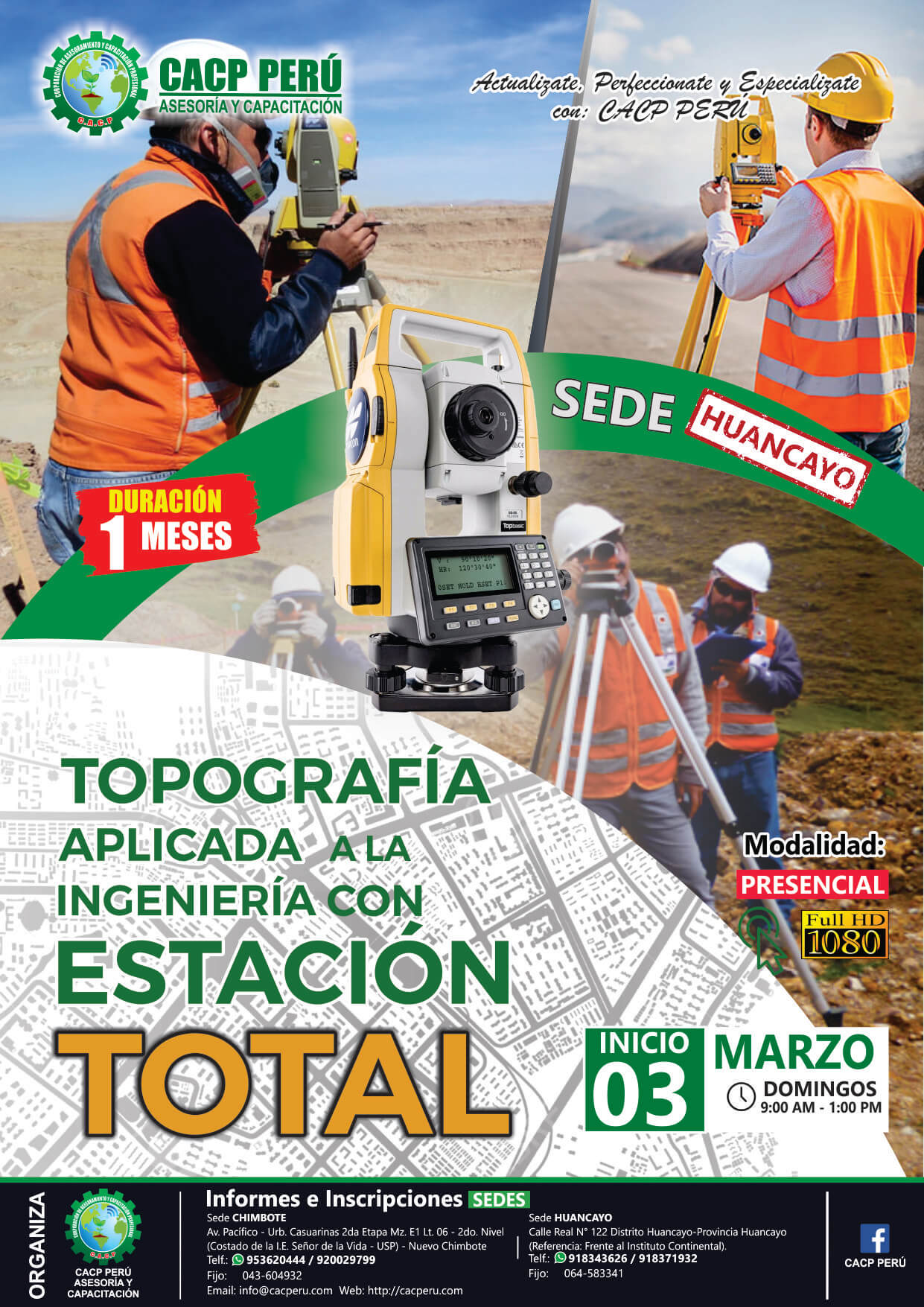 CACP Perú | Curso: Topografía Aplicada A Proyectos De Ingeniería Con ...