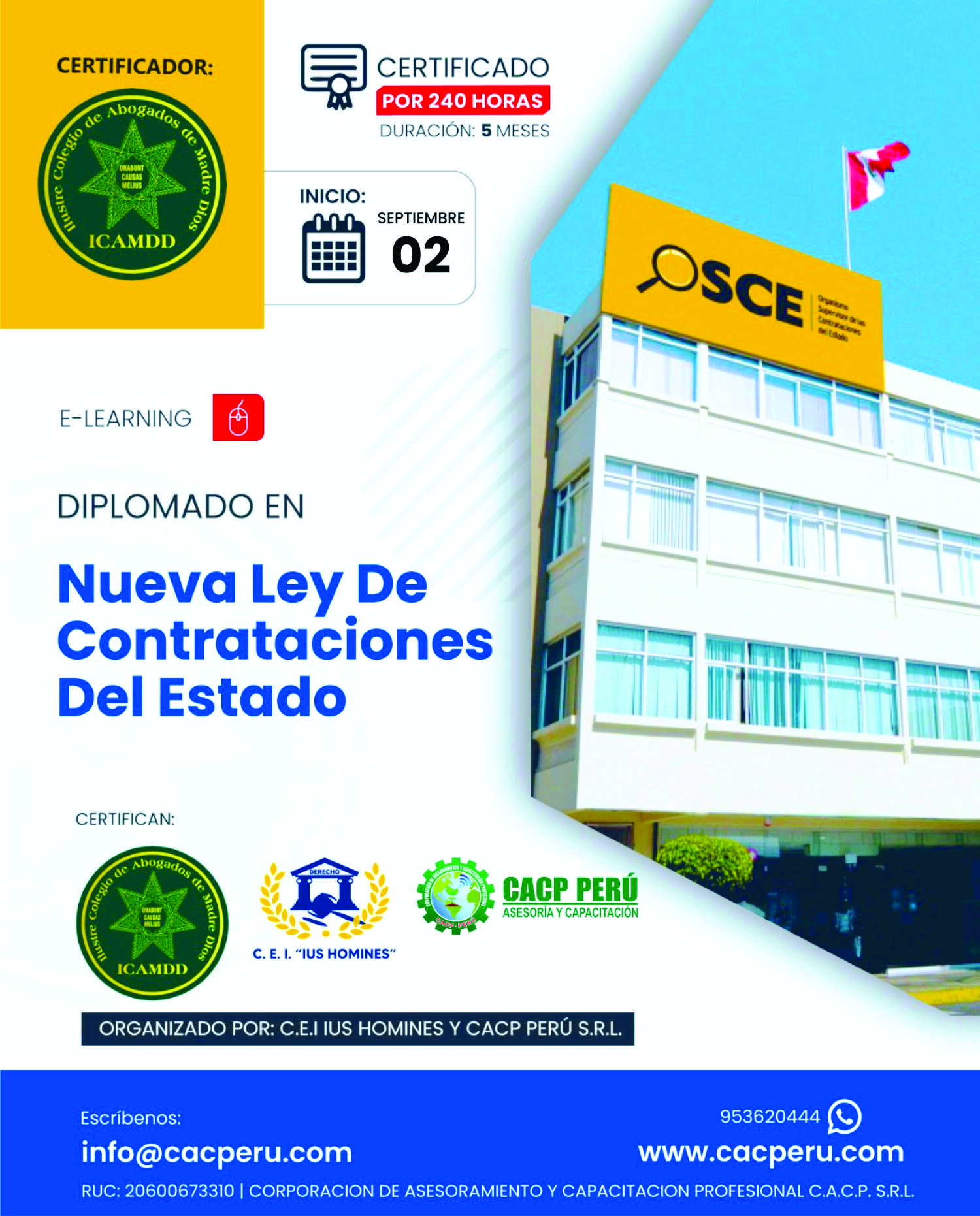 CACP Perú | Diplomado: Nueva Ley De Contrataciones Del Estado 2023 - 2 ...