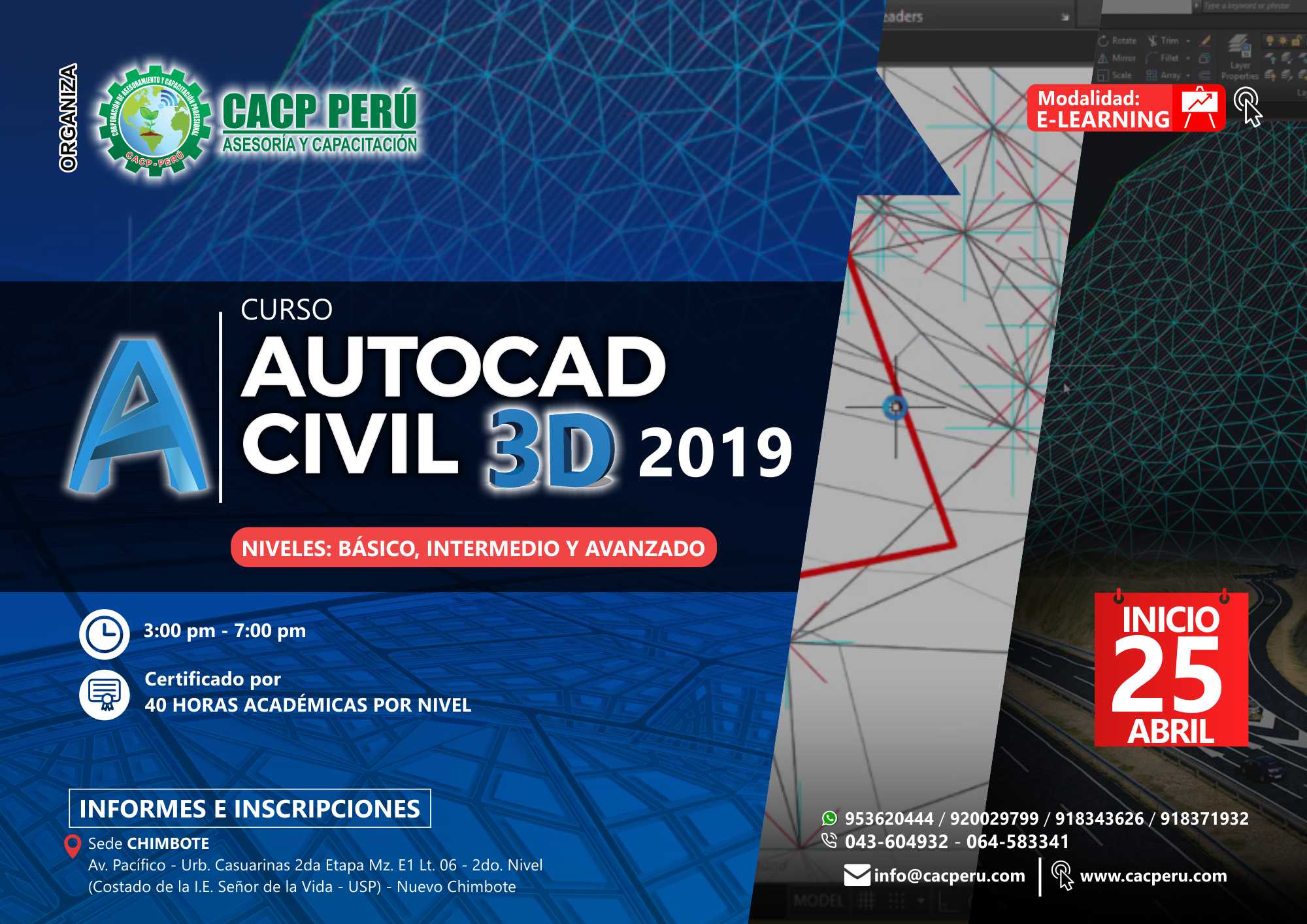 autocad civil 3d 2019